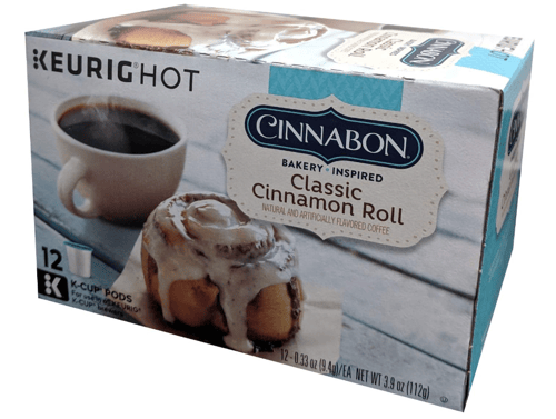 K-CUP - COFFEE - CINNABON CLASSIC CINNAMON ROLL X 12 UNITS