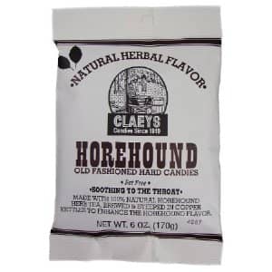 Claey Candy Natural Horehound - 6oz(170g) x 24 units