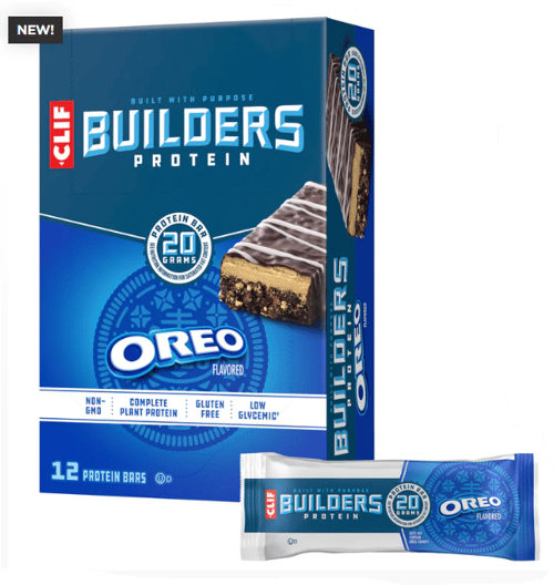 CANADA - Clif Builders - Oreo Protein Bar 2.4oz(68g) x 12 Units