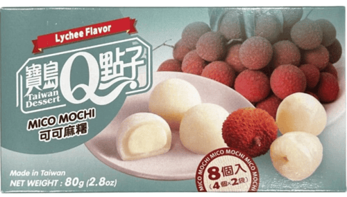 Royal Family COCOA Mochi - LYCHEE 2.8oz (79g) x 24 units