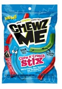 Colombia - Peg Bags - Colombina Chewz Me Chewy Sticks 3.9oz (111g) x 12 Units