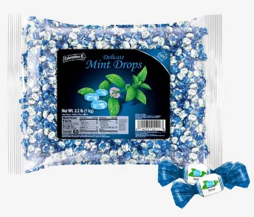 Bulk - Colombina Mint Drops 2.2 Lb x 1 Bag