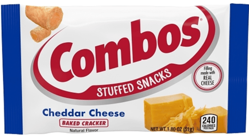 Combos Cheddar Cracker Std Size 1.7 oz x 18 units