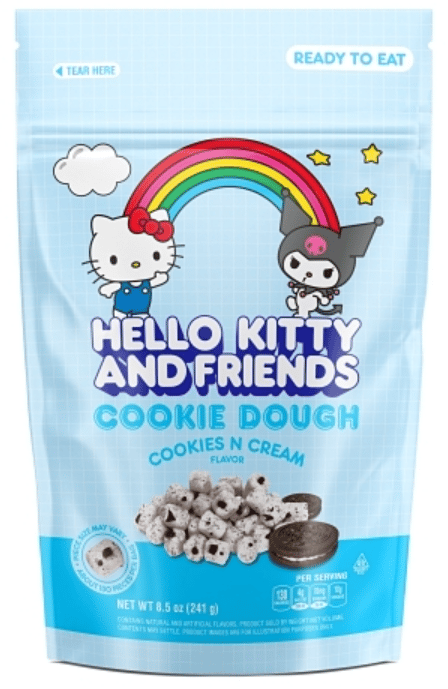 Us - Cookie Dough - Hello Kitty And Friends - Cookies N Cream SUB Bag 8.5 oz (241g) x 10 units