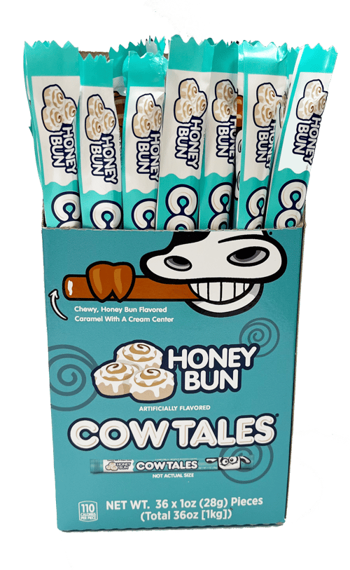 US - Cow Tales Honey Bun 1oz(28g) x 36 Units