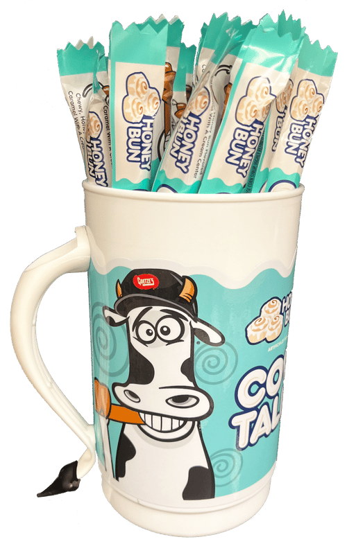 US - Cow Tales Tumbler - Honey Bun 1oz (28g) x 100 Units