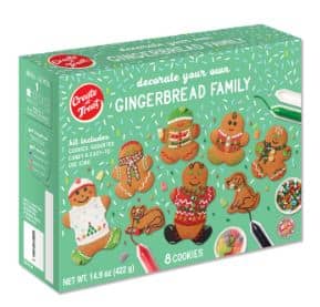 XMAS Create a Treat -Decorate Your Own Gingerbread Family Cookie Kit 14.9 oz (422g) x 6 Units