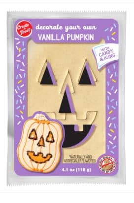 Halloween - Create-a-Treat Design Your Own Pumpkin Cookie Kit - 4.10oz(116g) x 10 Units