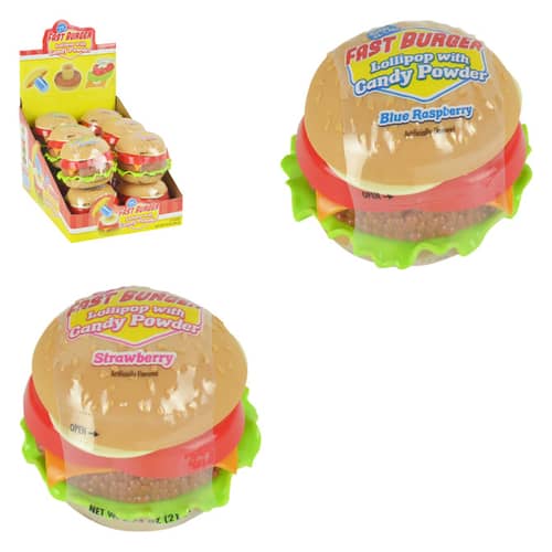 CHINA - Novelty - KoKo Dip-N-Lik Fast Burger .74 oz x 12 units