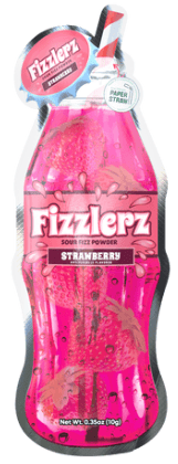(S2-03) CHINA - DOVELI - FIZZLERZ - STRAWBERRY flavour 0.35oz (9.9g) X 48 units
