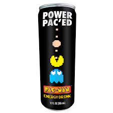 Boston America - Power Pac'ed Pac Man Energy Drink 355ml X 12 Units - Québec Candy