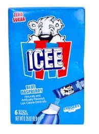 Drink Mix - Singles To Go -  Zero Sugar Icee Blue Raspberry - 13g x 12 Units