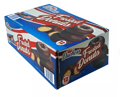 (S2-03) Duchess Mini Frosted Donuts 3oz (85g) x 12 Units (Best Before April 23, 2025)