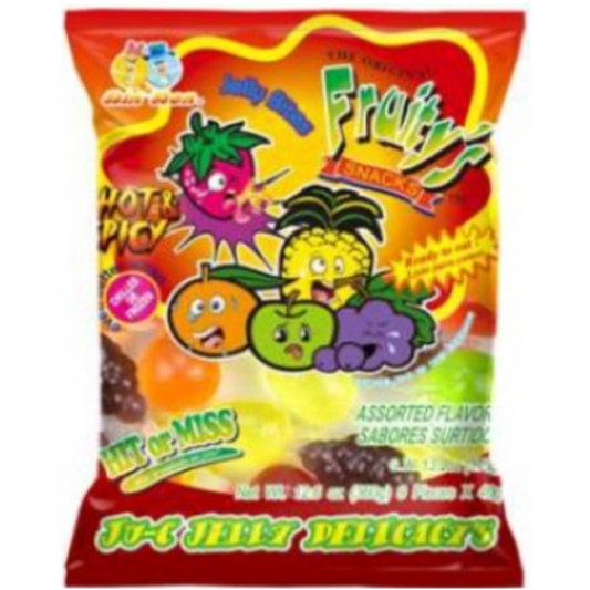 Din Don Fruity’s Ju-C Jelly Hot and Spicy Peg Bag 30x13oz