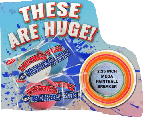 China - Espeez Paintball Breakers - Mega 2.25 Inch x 18 Units