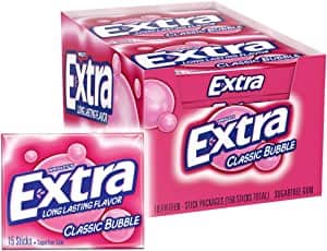 (S1-09) Gum - Wrigley Extra Classic Bubblegum (x10 units)