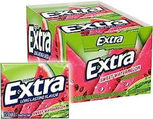 (S1-09) Gum - Wrigley Extra Sweet Watermelon (x10 units)