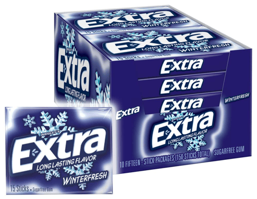 US - Gum - Wrigley Extra Winterfresh (x10 units)