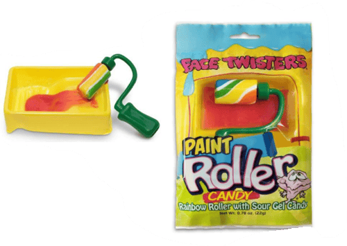 China - Face Twisters - Paint Roller Candy 0.78oz (22g) x 12 units