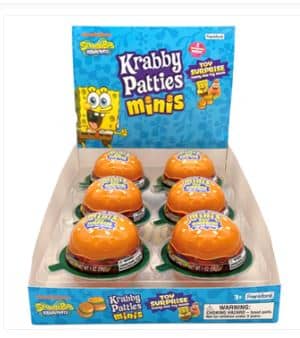 (S1-12) CHINA - Frankford Krabby Patties Mini Surprise 1oz(28g) X 6 Units