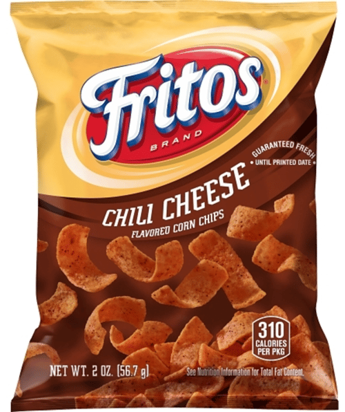US - Chips - Frito - Chili Cheese Corn Chips 2oz (56g) x 32 units (chips bags may be deflated during shipping)