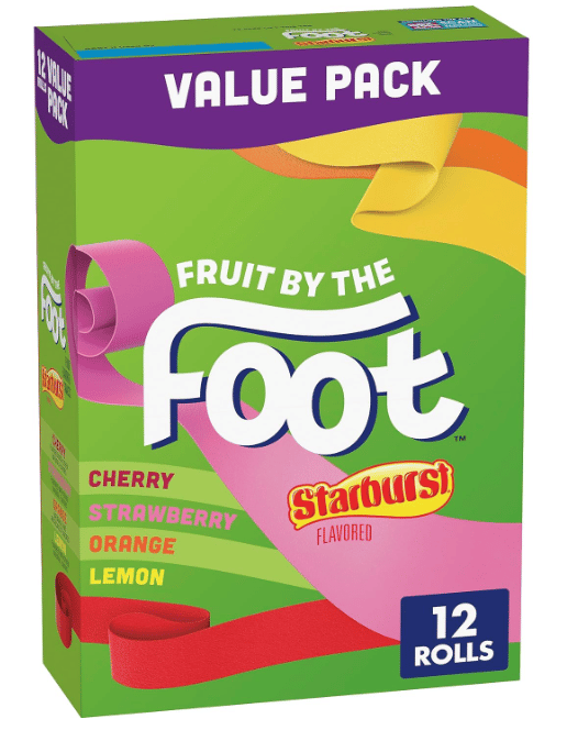 (S1-07) Fruit by the Foot Starburst 12 Rolls x 1 Unit