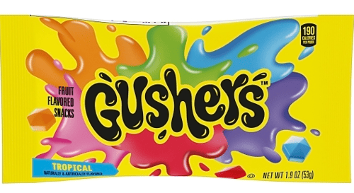 Us - Fruit Gushers - Tropical 1.9oz (53g) x 18 units
