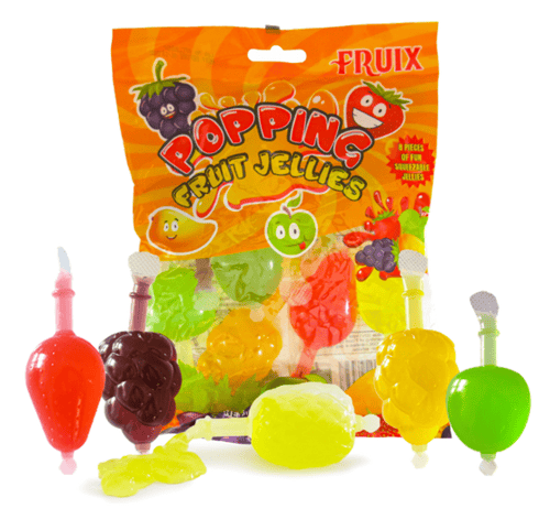 China - Fruix - Popping Fruit Jellies 11.29oz (320g) (8 pieces) x 24 Bags