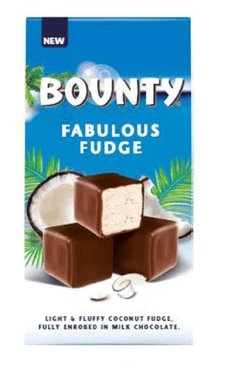 (S7-09) Fudge - Bounty Rich and Smooth Coconut 110g x 12 units (Best Before February 28, 2025)