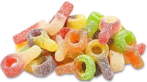 Bulk - Huer - Mini Sour Suckers x1kg