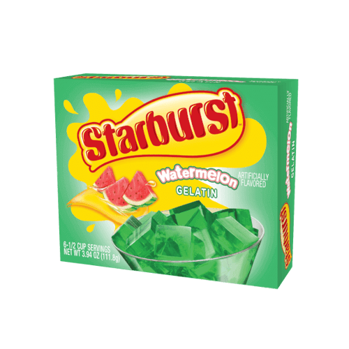 Gelatin - Starburst - Watermelon x 12 units