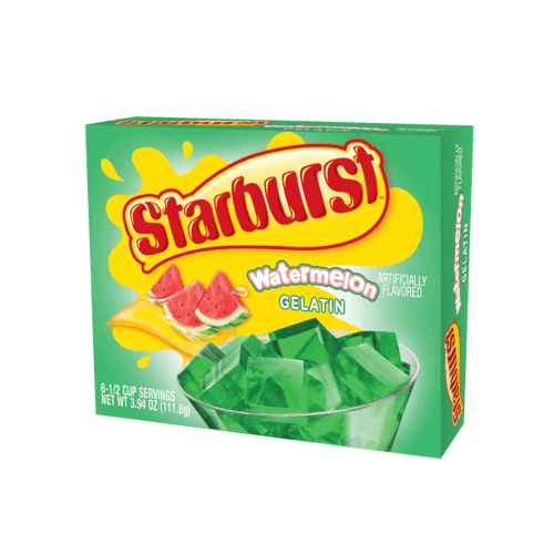 US - Gelatin - Starburst - Watermelon x 12 units