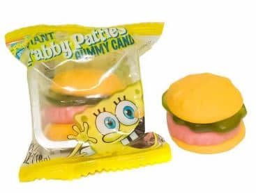US -  Frankford - Giant SpongeBob Krabby Patty Gummy Original- 0.63(18g) x 36 Units
