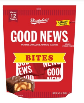 Adams &Brooks Good News Bites Sub Bag  - 5.5oz (156g) x 6 Units