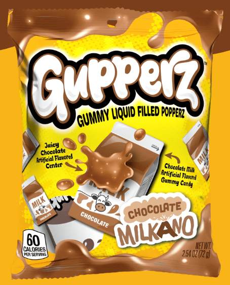 (S7-06) Gupperz  - Chocolate Milkano 2.54oz (72G) X 12 BAGS