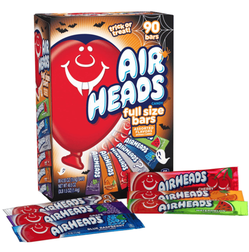 Halloween - AirHeads Variety Pack 0.55oz (15.6g) x 90 Bars