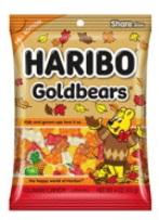 Halloween - Haribo Gold Bears Fall Edition 4oz x 12 units