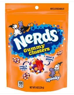 Halloween - Nerds  Spooky Gummy Clusters Sub Bag - 8oz (227g) x 6 Units