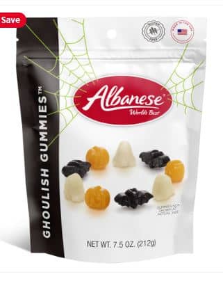 Halloween - Albanese Ghoulish Gummies Gusset Bag - 7.5oz (212g) x 6 Units