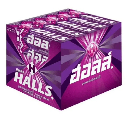 (S1-10) Thailand - Halls - Mixed Berry 27.9g  x 20 units