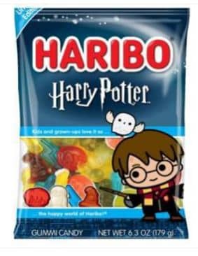 (S5-04 ) Germany - Haribo Harry Potter Limited Edition - Peg Bag 6.3oz (179g) x 10 Units