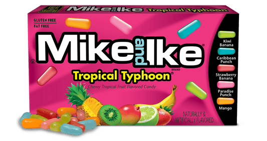 (S1-07) Theater Box Mike & Ike Tropical Typhoon 4.25 oz (120g) x12 units