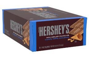 US - HERSHEY Milk Chocolate Crunchy Waffle Cone Pieces - Standard 1.4 oz(40g) x 36 Units
