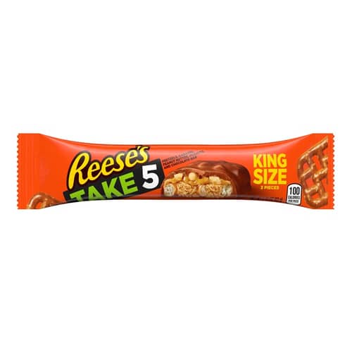 US - Hershey Reese Take 5 Bars - King Size 2.25 oz x 18 units