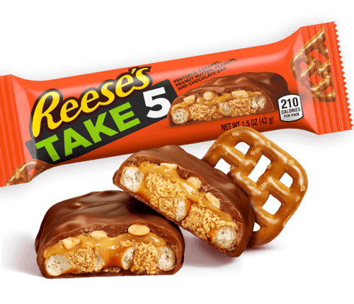 US - Hershey Reese Take 5 -  Standard Size Bars 1.5 oz x 18 units