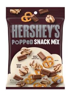 US - HERSHEY'S Snack Mix Popped Peg Bag - 4 oz(113g) x 12 Units