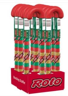 Xmas - Hershey Candy Cane Rolo - 2.20oz962g) x 12 Units
