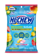 TAIWAN - Hi-Chew Bag - Reduced Sugar Mango & Straw 2.12oz (60g) x 8 units