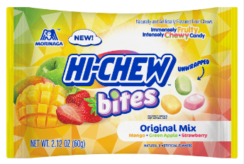 TAIWAN - Hi-Chew Bites - Original Mix 2.12oz (60g) x 12 units