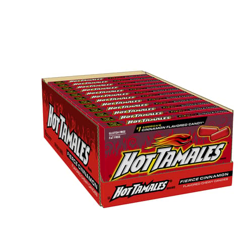 Theater Box Hot Tamales Fierce Cinnamon 4.25oz x 12 Units